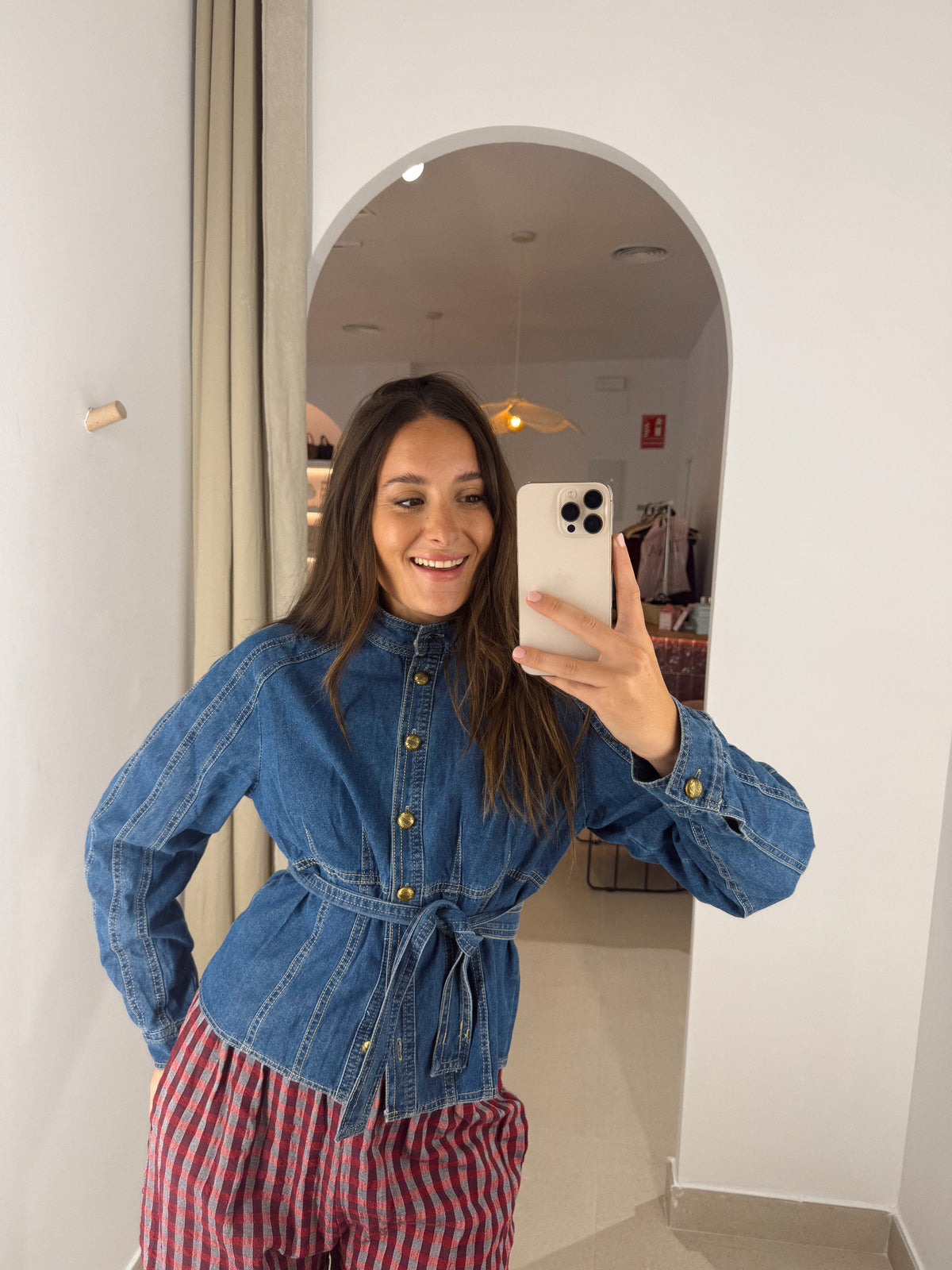 CAMISA CHAQUETA DENIM LAZO