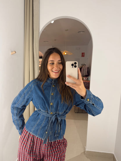 CAMISA CHAQUETA DENIM LAZO