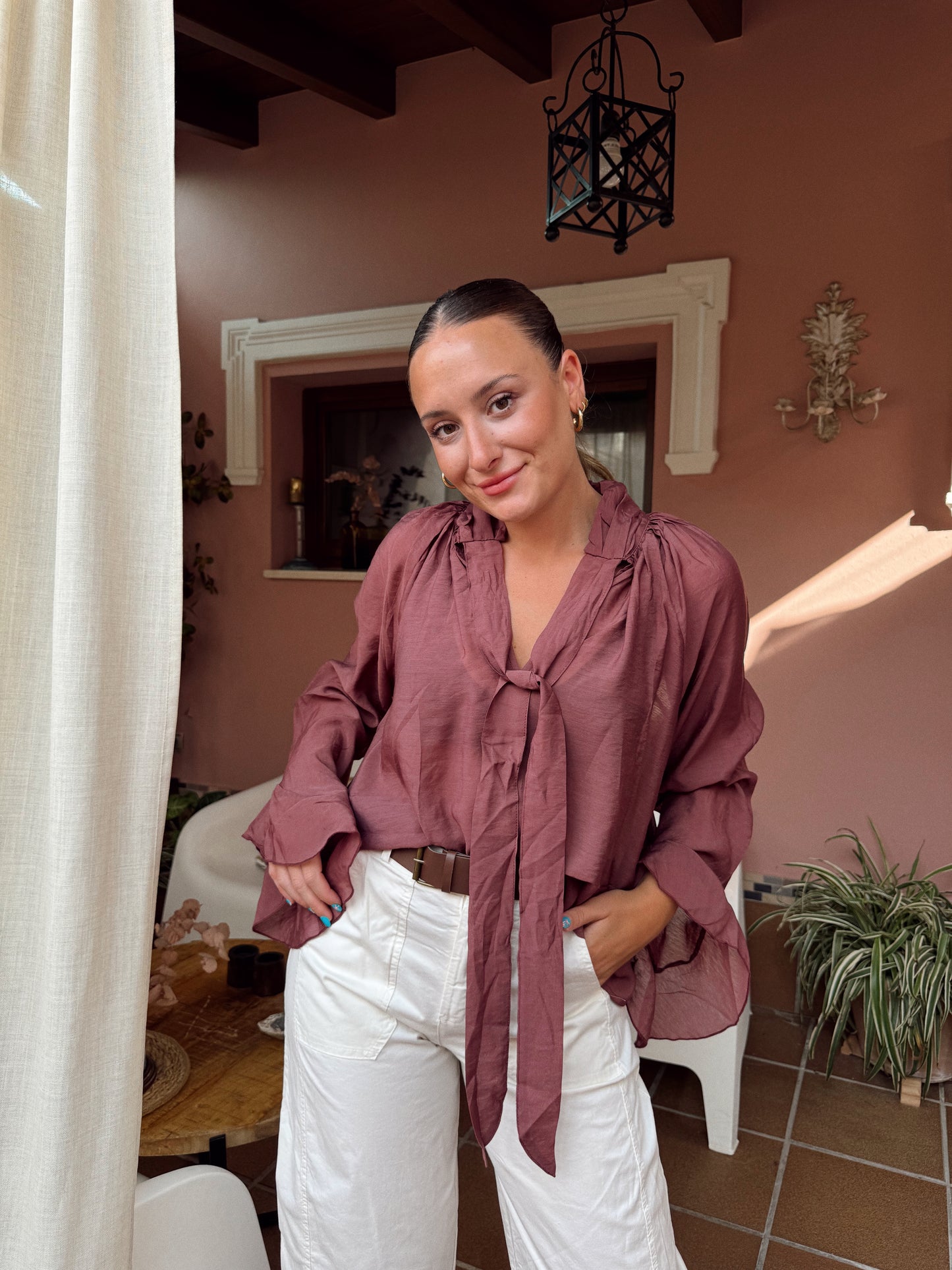 BLUSA AMARANTO