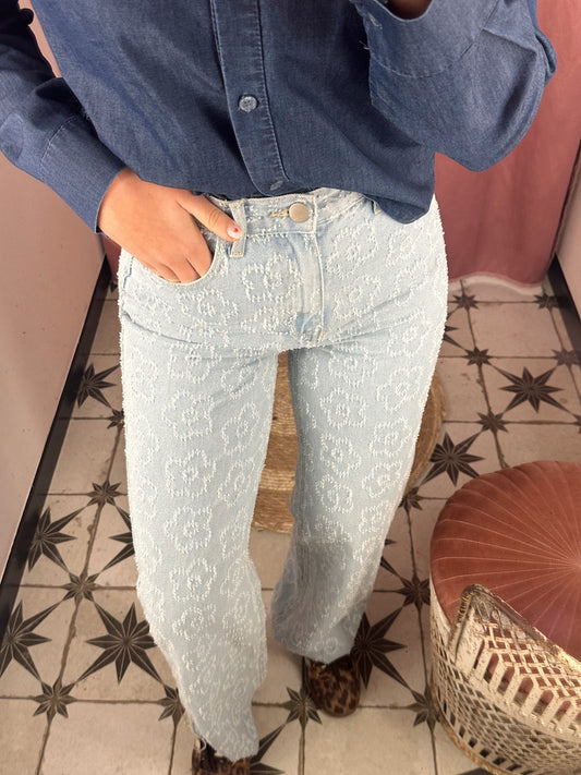 JEANS FLORES