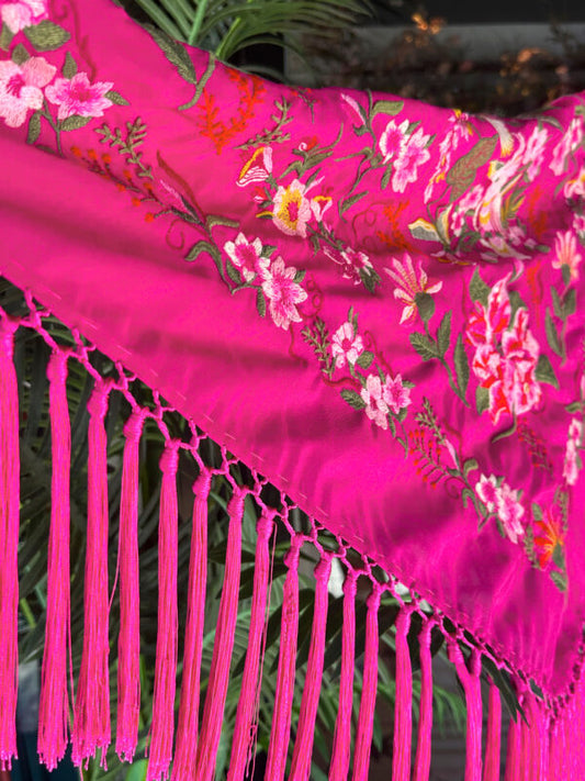 MANTONCILLO CARTUJA FUCSIA