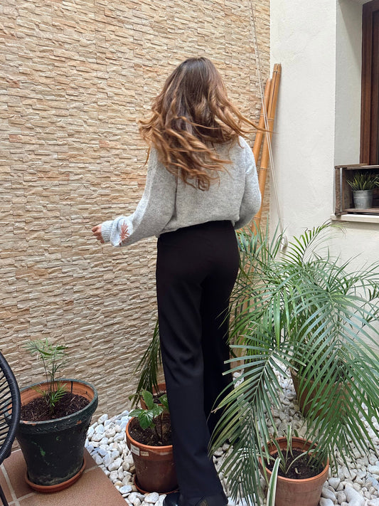 PANTALÓN TRAJE NEGRO